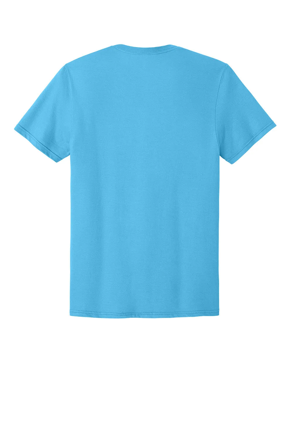 Jerzees Mens Classics Short Sleeve Crewneck T-Shirt - Aquatic Blue