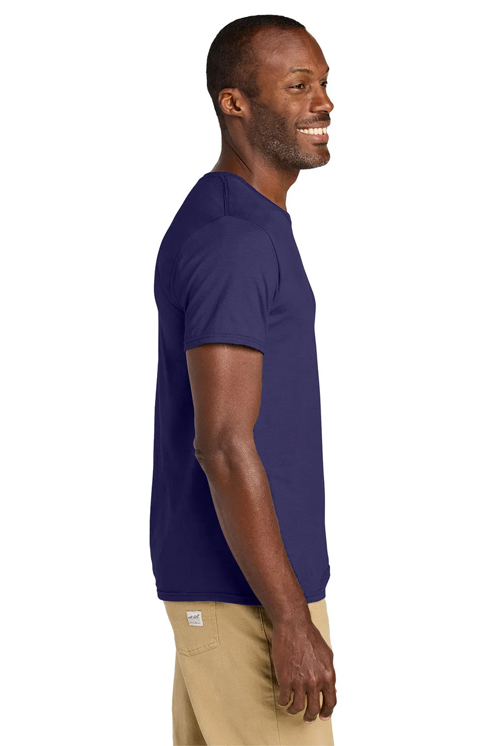 Jerzees Mens Classics Short Sleeve Crewneck T-Shirt - Deep Purple