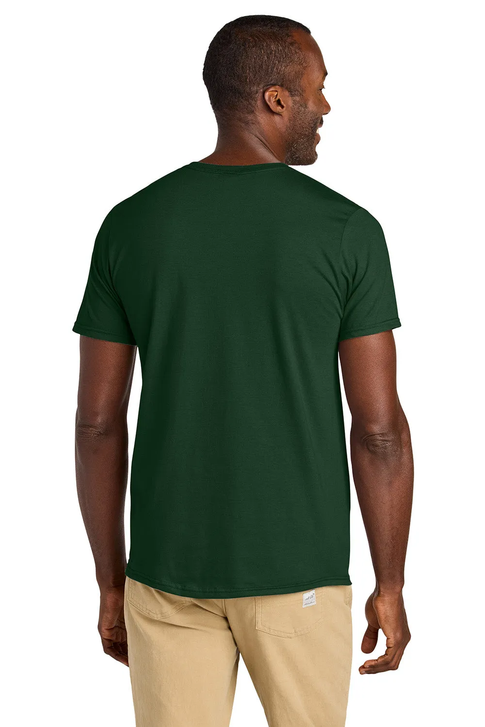 Jerzees Mens Classics Short Sleeve Crewneck T-Shirt - Forest Green