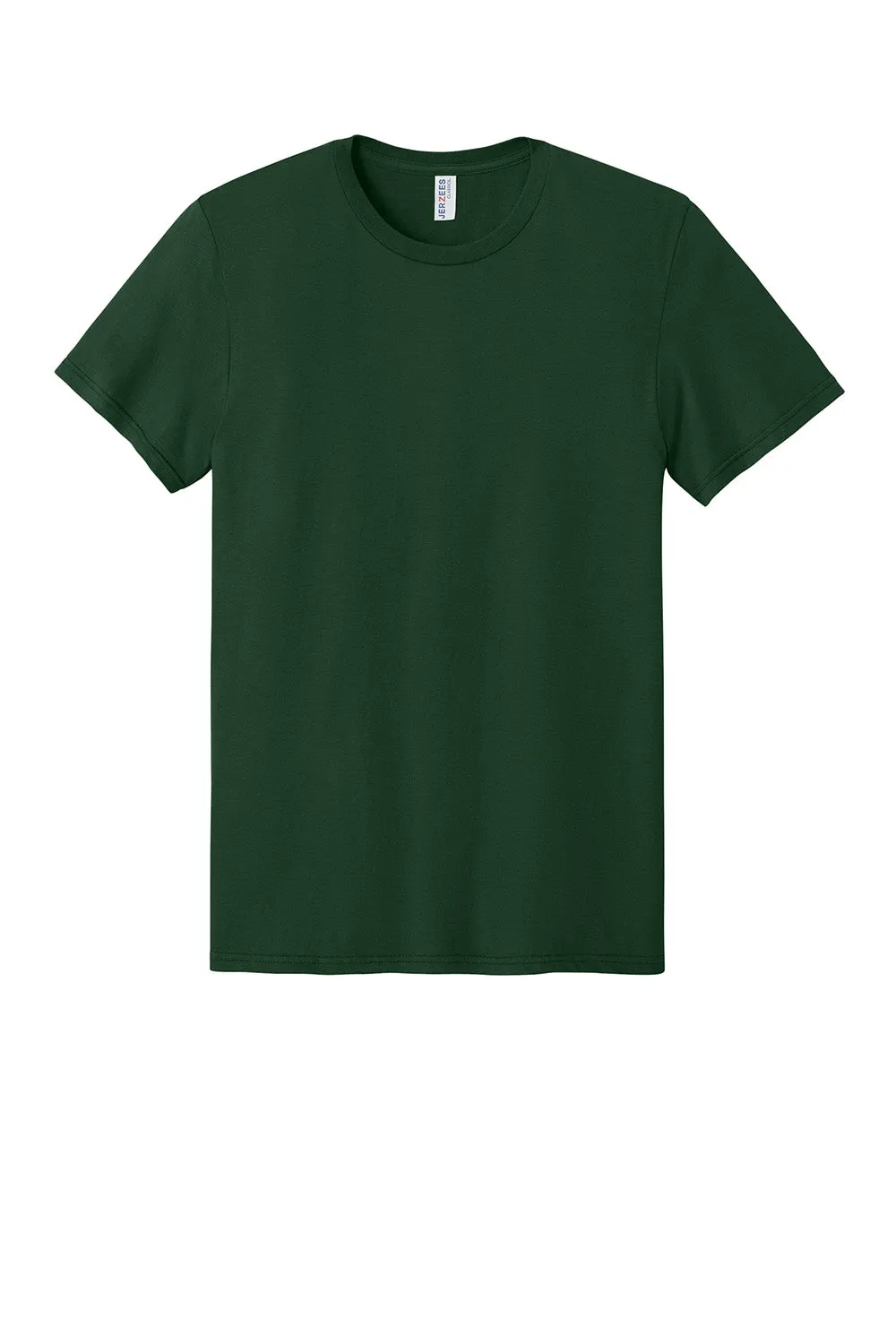 Jerzees Mens Classics Short Sleeve Crewneck T-Shirt - Forest Green