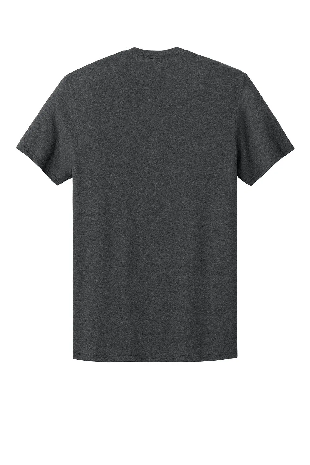 Jerzees Mens Classics Short Sleeve Crewneck T-Shirt - Heather Black