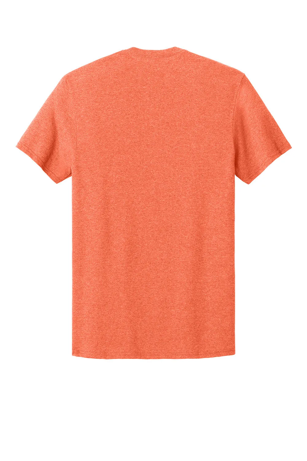 Jerzees Mens Classics Short Sleeve Crewneck T-Shirt - Heather Retro Coral Orange
