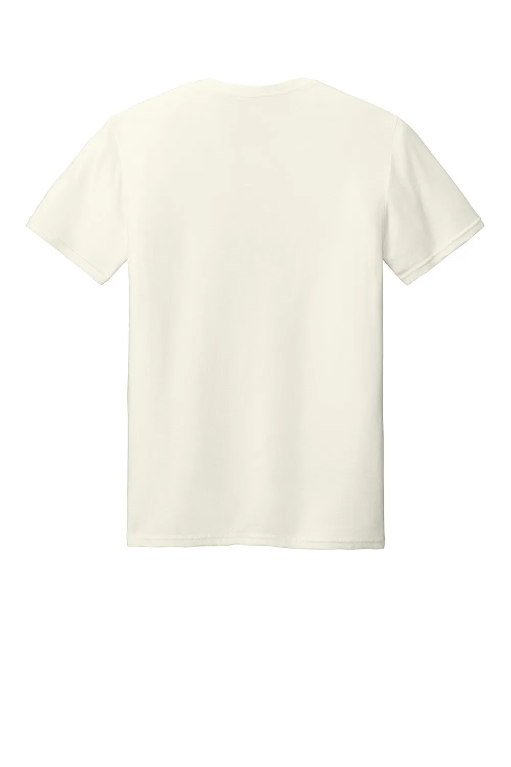 Jerzees Mens Classics Short Sleeve Crewneck T-Shirt - Heather Sweet Cream