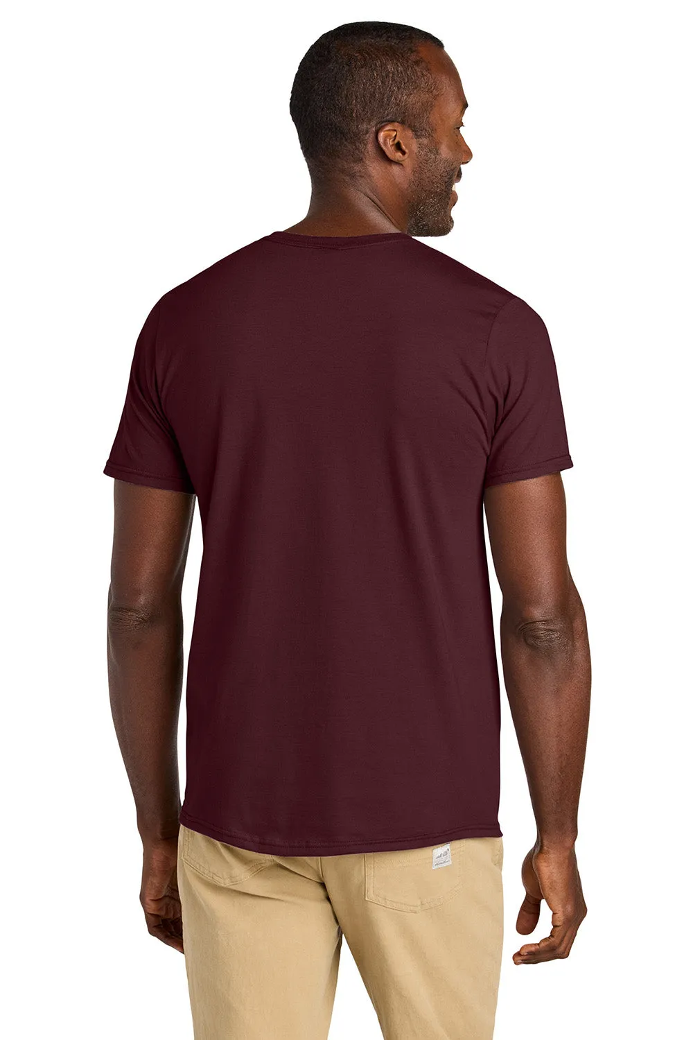 Jerzees Mens Classics Short Sleeve Crewneck T-Shirt - Maroon