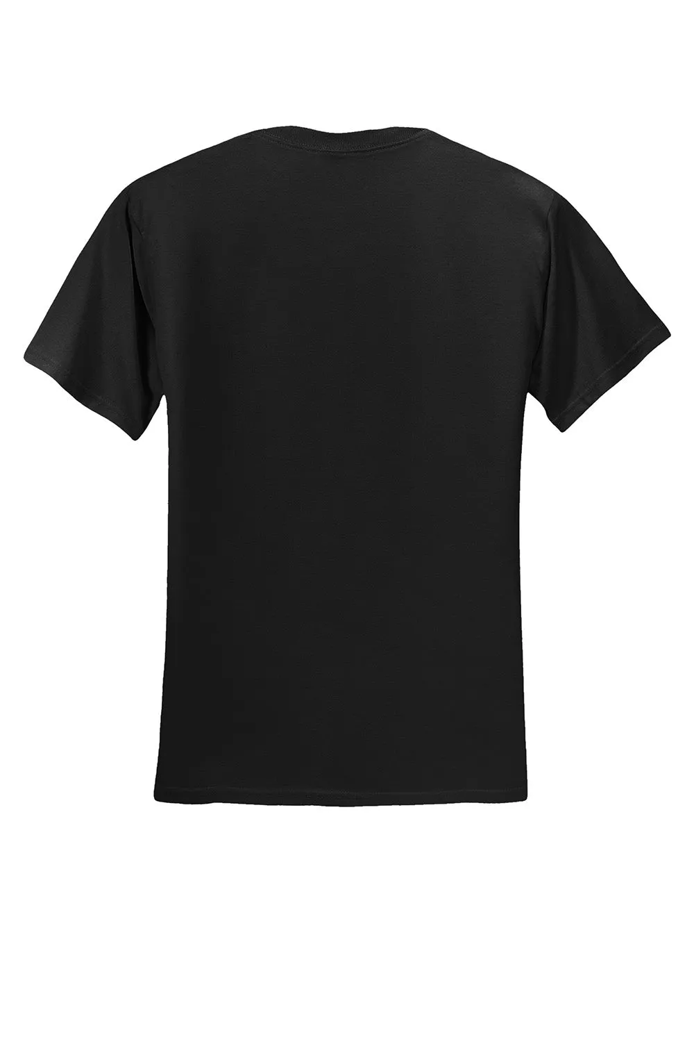 Jerzees Mens Dri-Power Moisture Wicking Short Sleeve Crewneck T-Shirt - Black