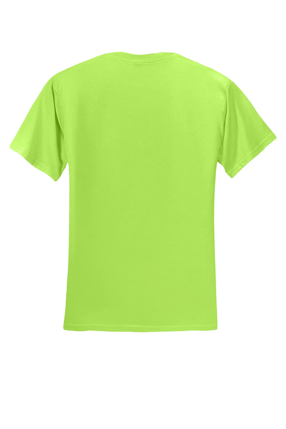Jerzees Mens Dri-Power Moisture Wicking Short Sleeve Crewneck T-Shirt - Neon Green