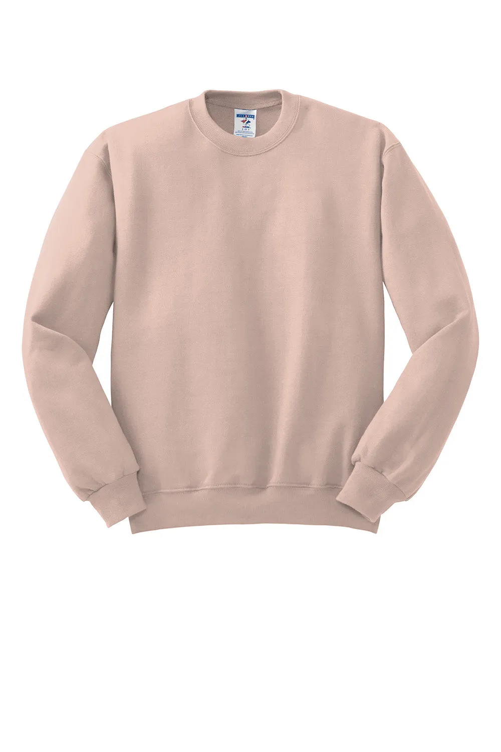 Jerzees Mens NuBlend Fleece Crewneck Sweatshirt - Blush Pink