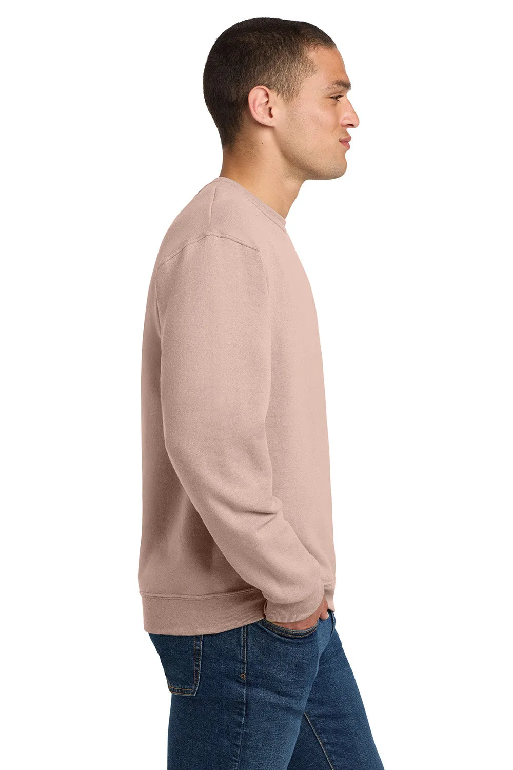 Jerzees Mens NuBlend Fleece Crewneck Sweatshirt - Blush Pink