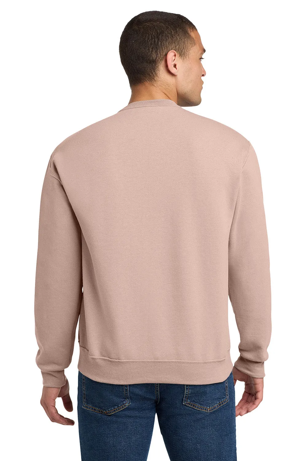 Jerzees Mens NuBlend Fleece Crewneck Sweatshirt - Blush Pink