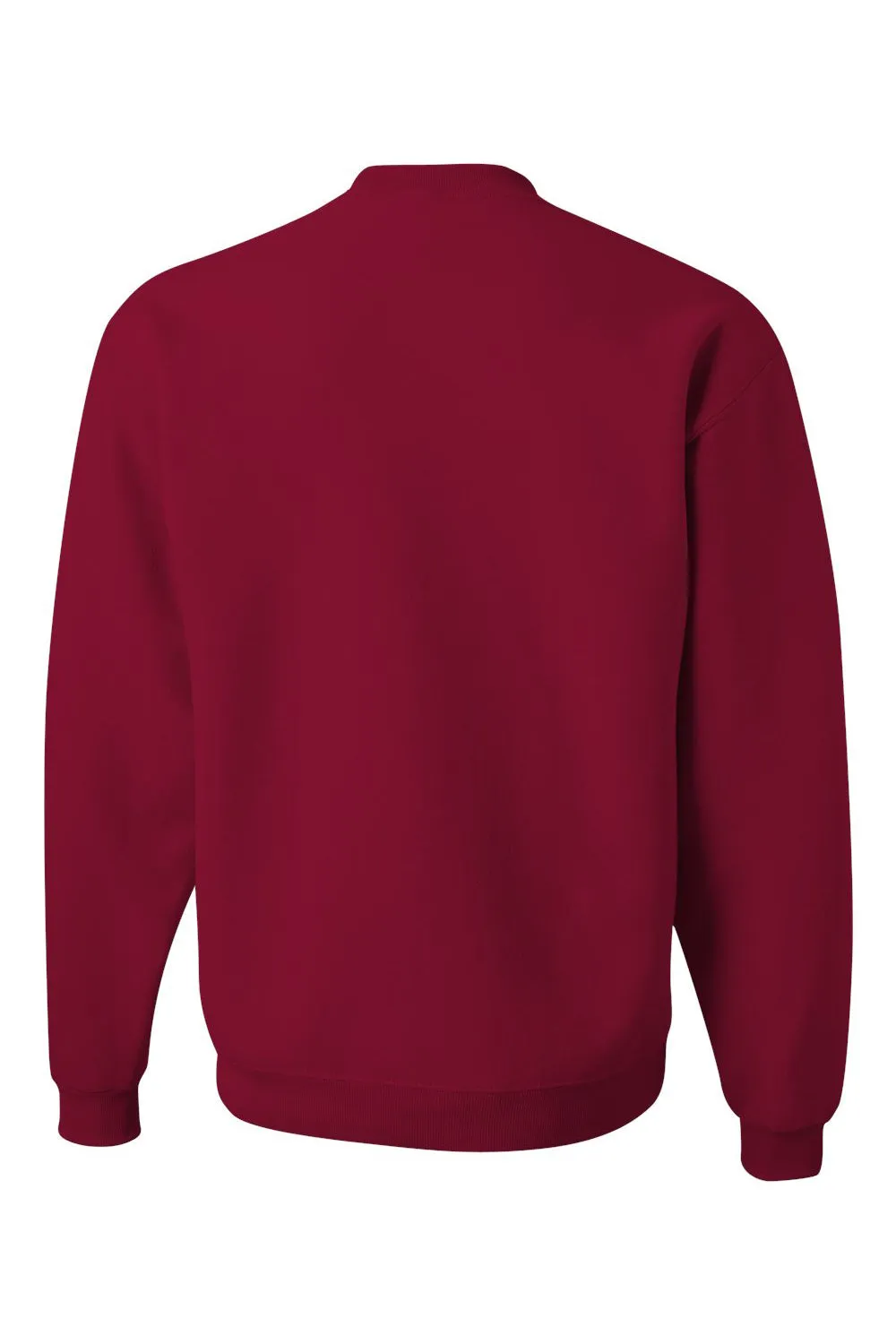 Jerzees Mens NuBlend Fleece Crewneck Sweatshirt - Cardinal Red