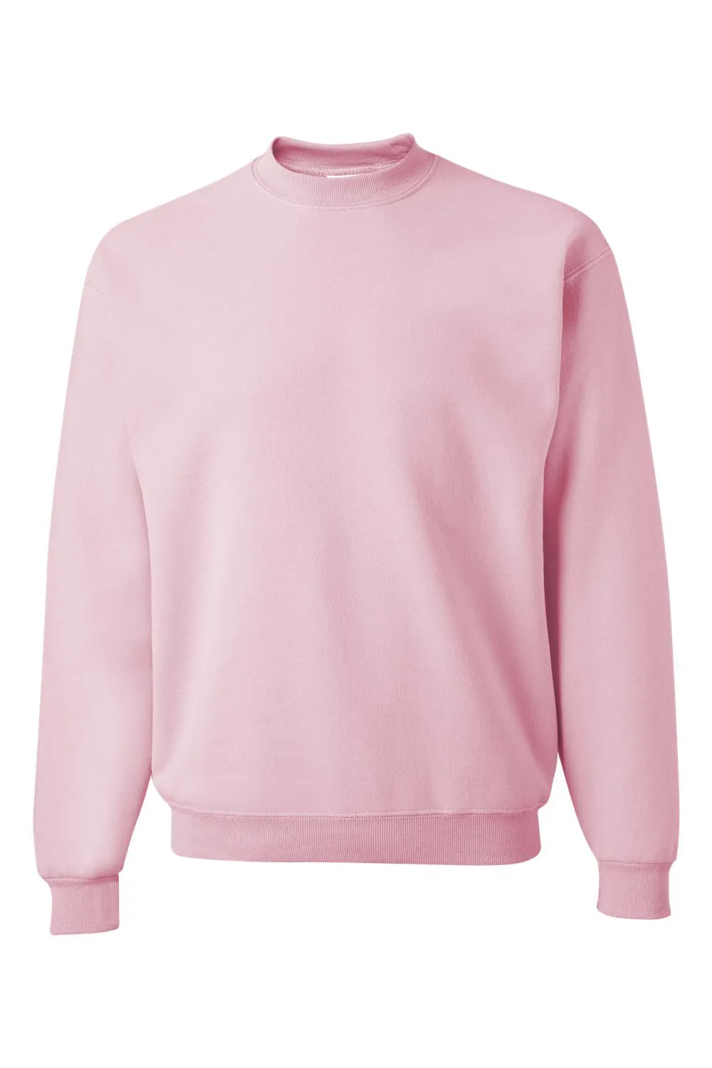 Jerzees Mens NuBlend Fleece Crewneck Sweatshirt - Classic Pink