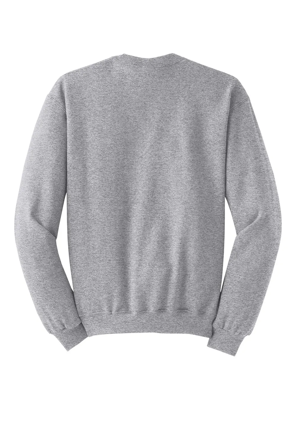 Jerzees Mens NuBlend Fleece Crewneck Sweatshirt - Heather Grey