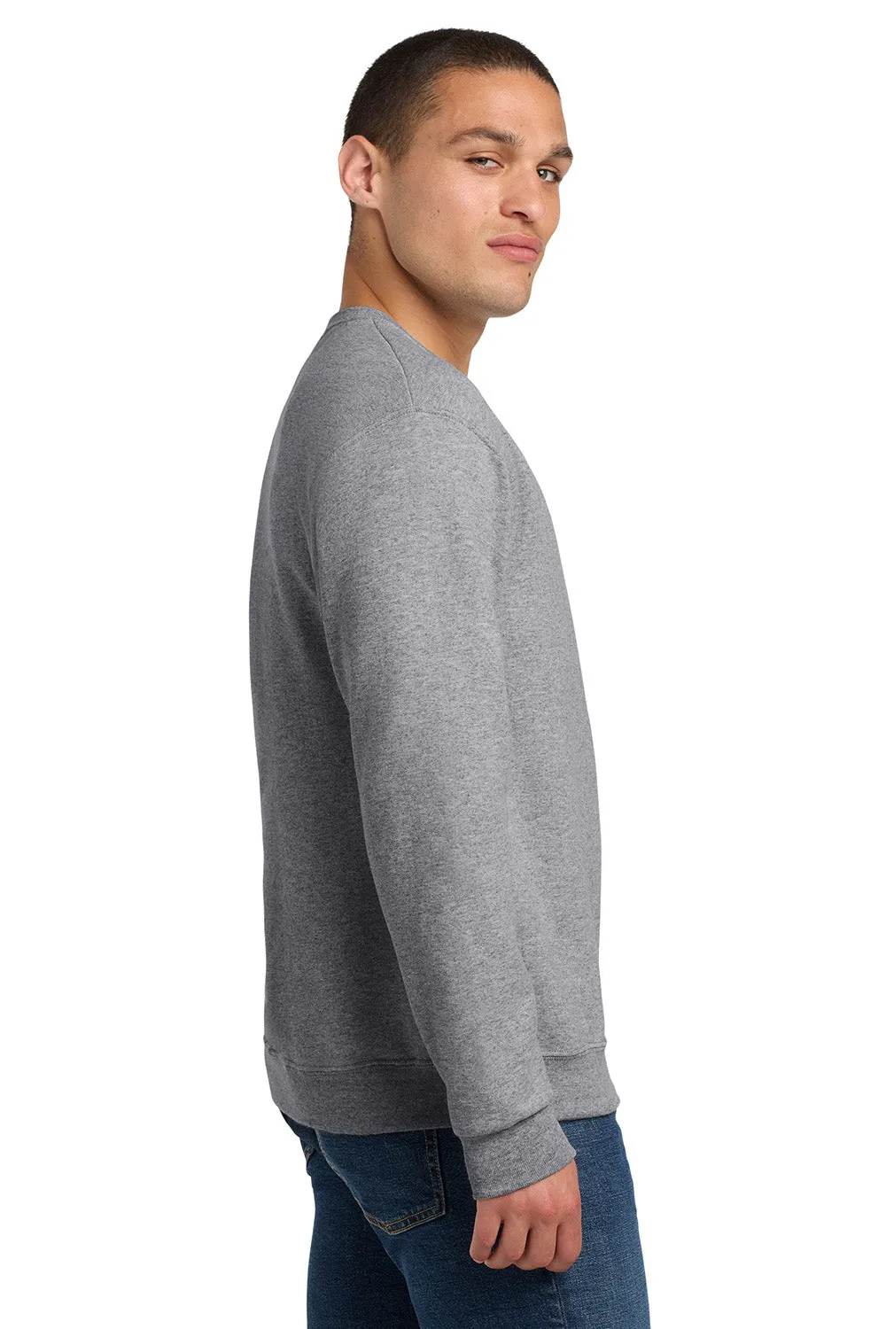 Jerzees Mens NuBlend Fleece Crewneck Sweatshirt - Heather Grey
