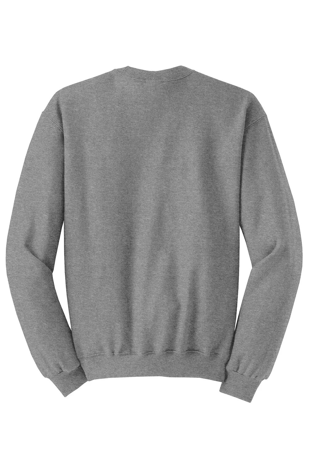 Jerzees Mens NuBlend Fleece Crewneck Sweatshirt - Oxford Grey