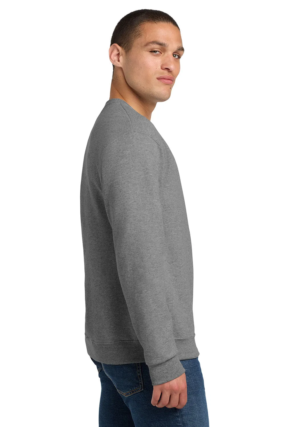 Jerzees Mens NuBlend Fleece Crewneck Sweatshirt - Oxford Grey