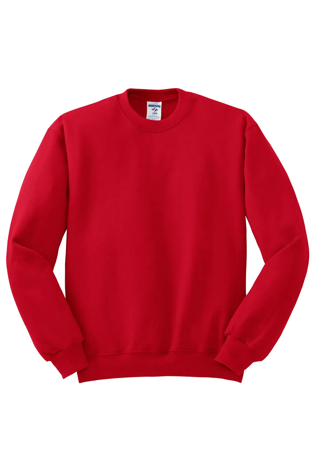 Jerzees Mens NuBlend Fleece Crewneck Sweatshirt - True Red