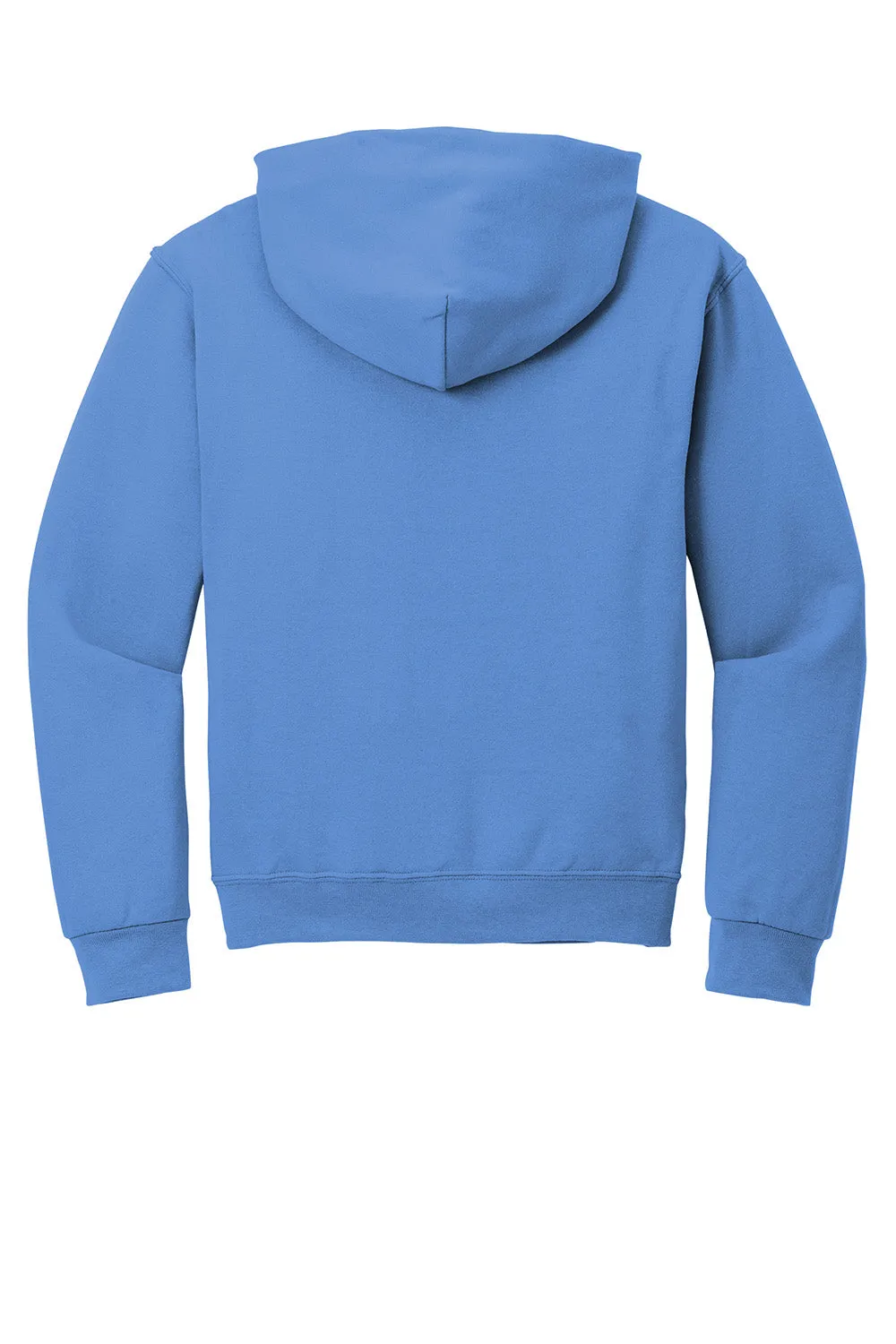 Jerzees Mens NuBlend Pill Resistant Fleece Hooded Sweatshirt Hoodie w/ Pouch Pocket - Columbia Blue