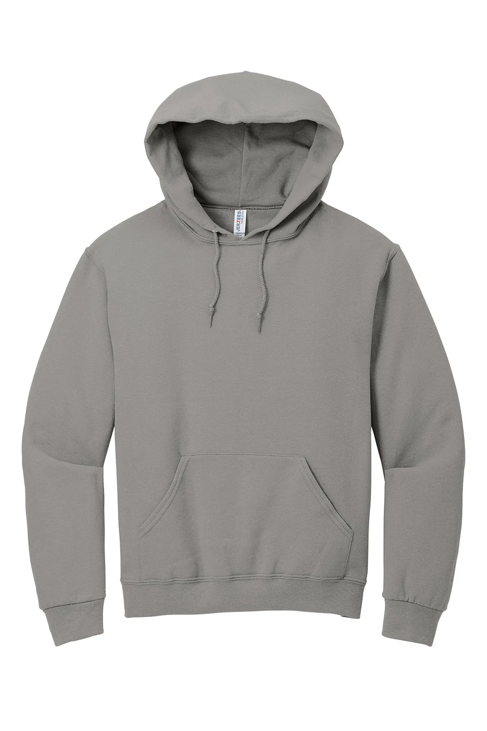 Jerzees Mens NuBlend Pill Resistant Fleece Hooded Sweatshirt Hoodie w/ Pouch Pocket - Rock Grey