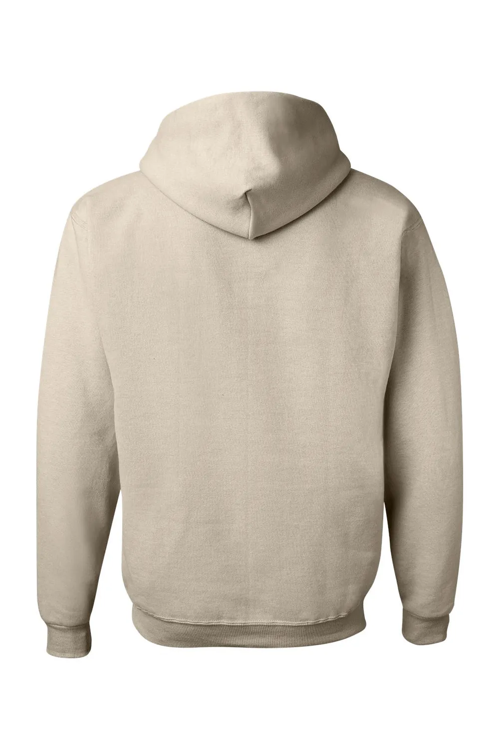 Jerzees Mens NuBlend Pill Resistant Fleece Hooded Sweatshirt Hoodie w/ Pouch Pocket - Sandstone