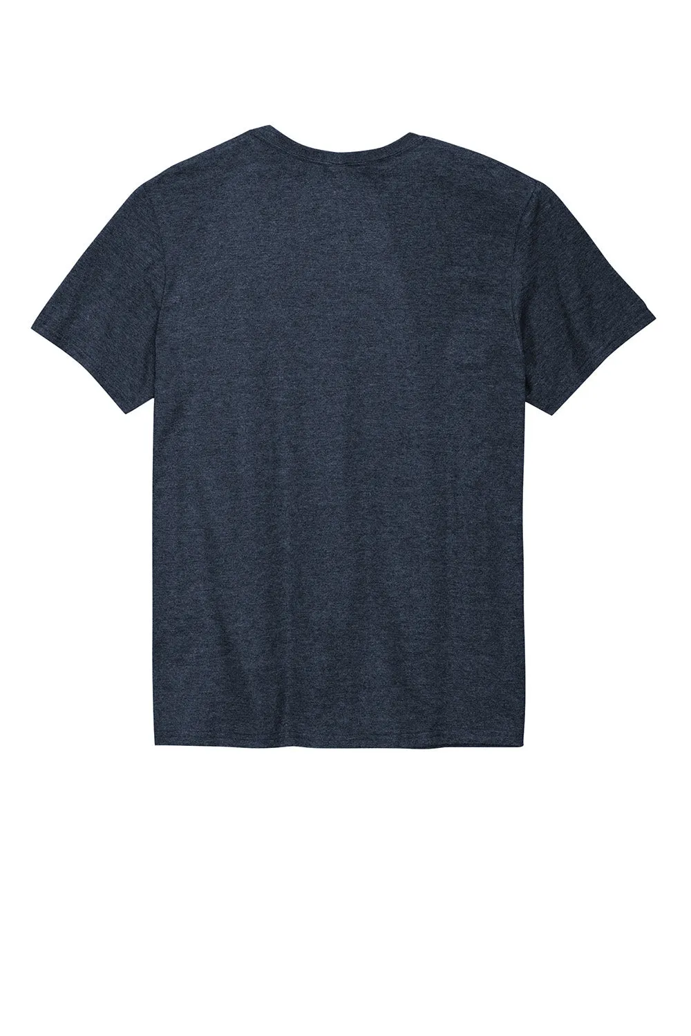 Jerzees Mens Premium Blend Moisture Wicking Short Sleeve Crewneck T-Shirt - Heather Indigo Blue