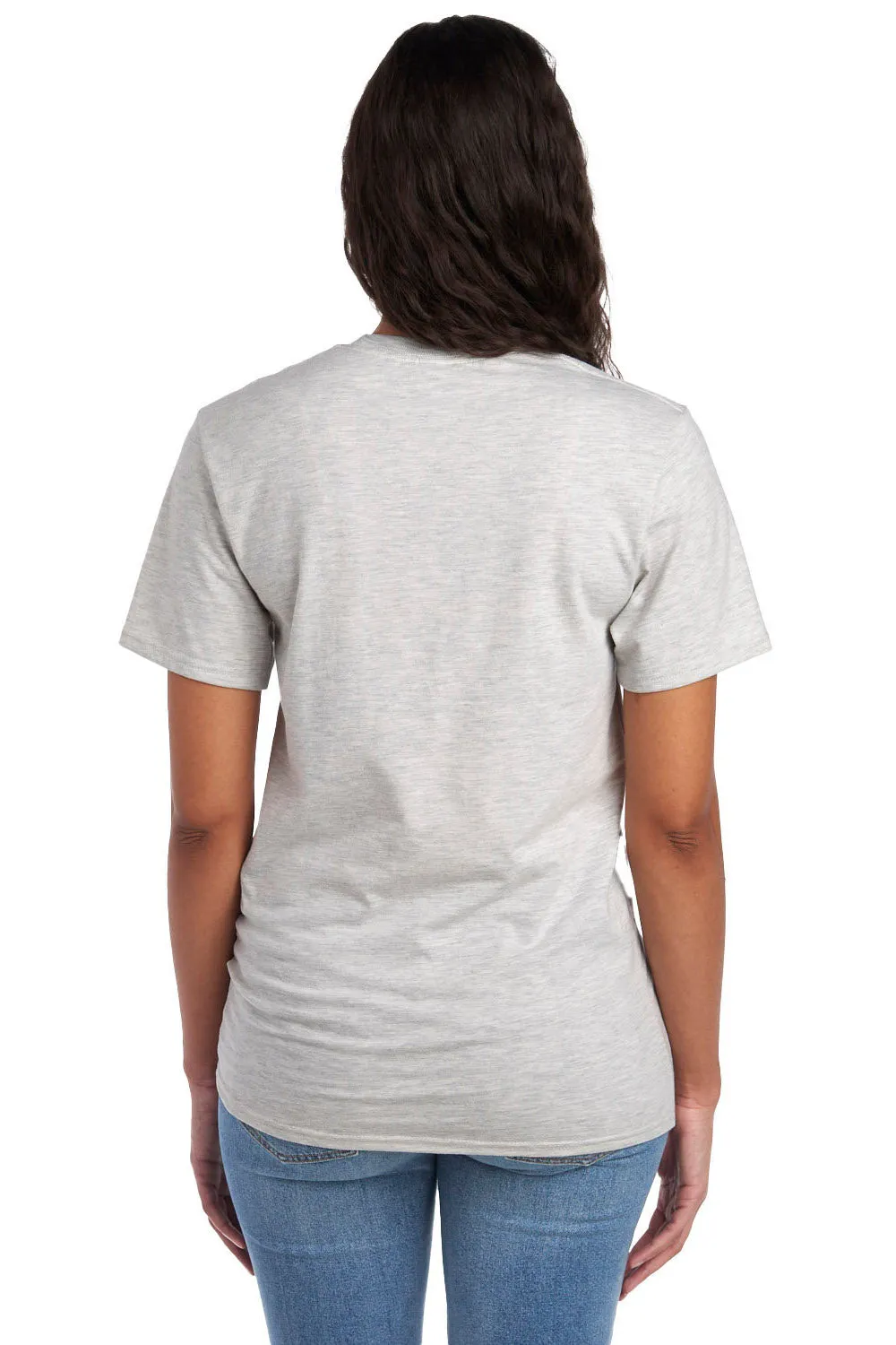Jerzees Mens Premium Blend Moisture Wicking Short Sleeve Crewneck T-Shirt - Heather Oatmeal