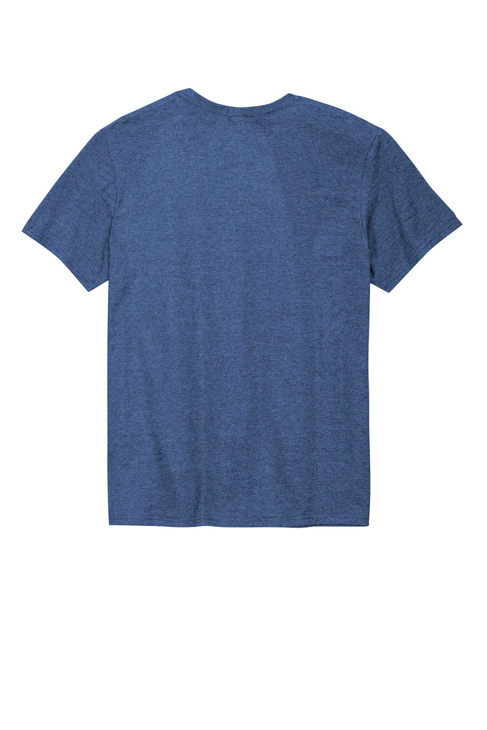 Jerzees Mens Premium Blend Moisture Wicking Short Sleeve Crewneck T-Shirt - Heather Retro Royal Blue