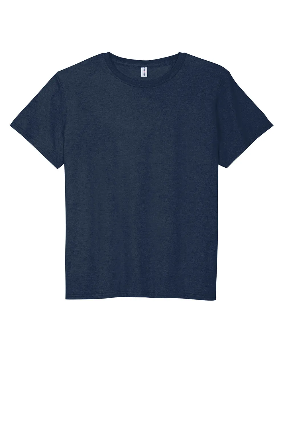 Jerzees Mens Premium Blend Moisture Wicking Short Sleeve Crewneck T-Shirt - Navy Blue