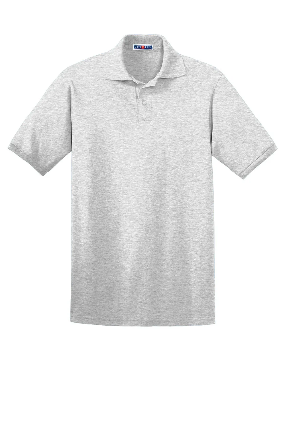 Jerzees Mens SpotShield Stain Resistant Short Sleeve Polo Shirt - Ash Grey