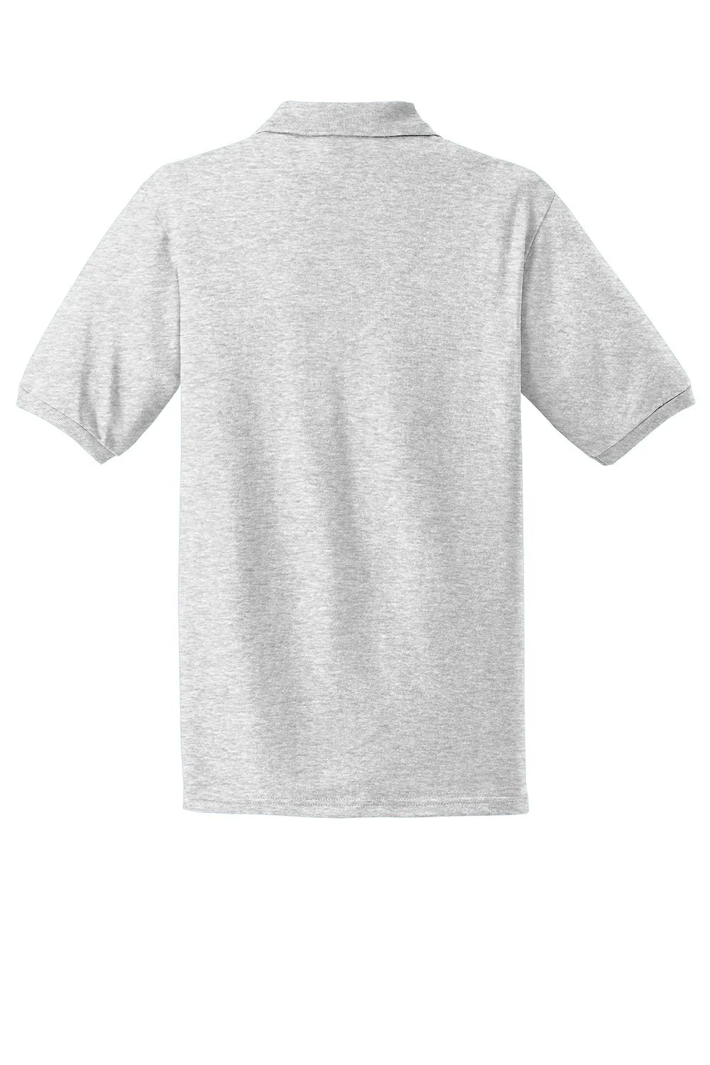 Jerzees Mens SpotShield Stain Resistant Short Sleeve Polo Shirt - Ash Grey