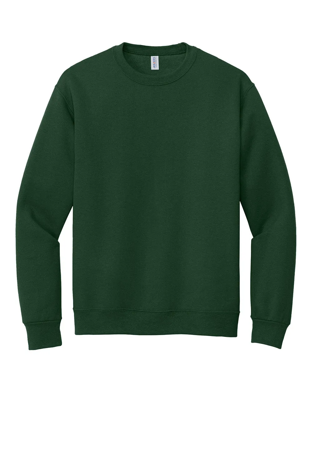 Jerzees Mens Super Sweats NuBlend Pill Resistant Fleece Crewneck Sweatshirt - Forest Green