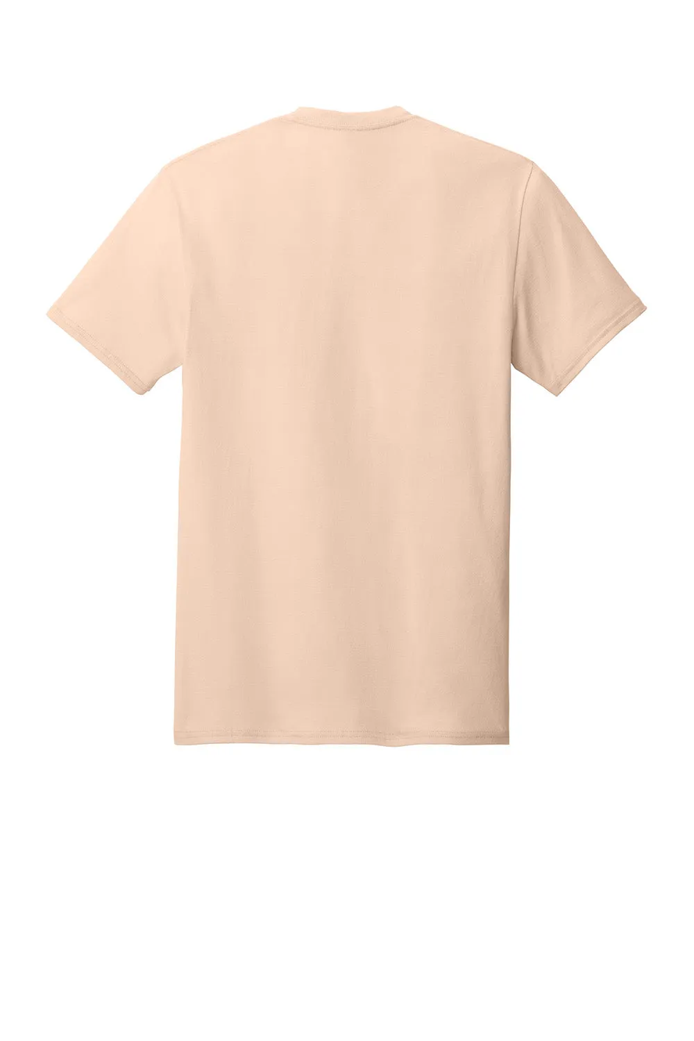 Jerzees Mens Ultimate Short Sleeve Crewneck T-Shirt - Blush Pink