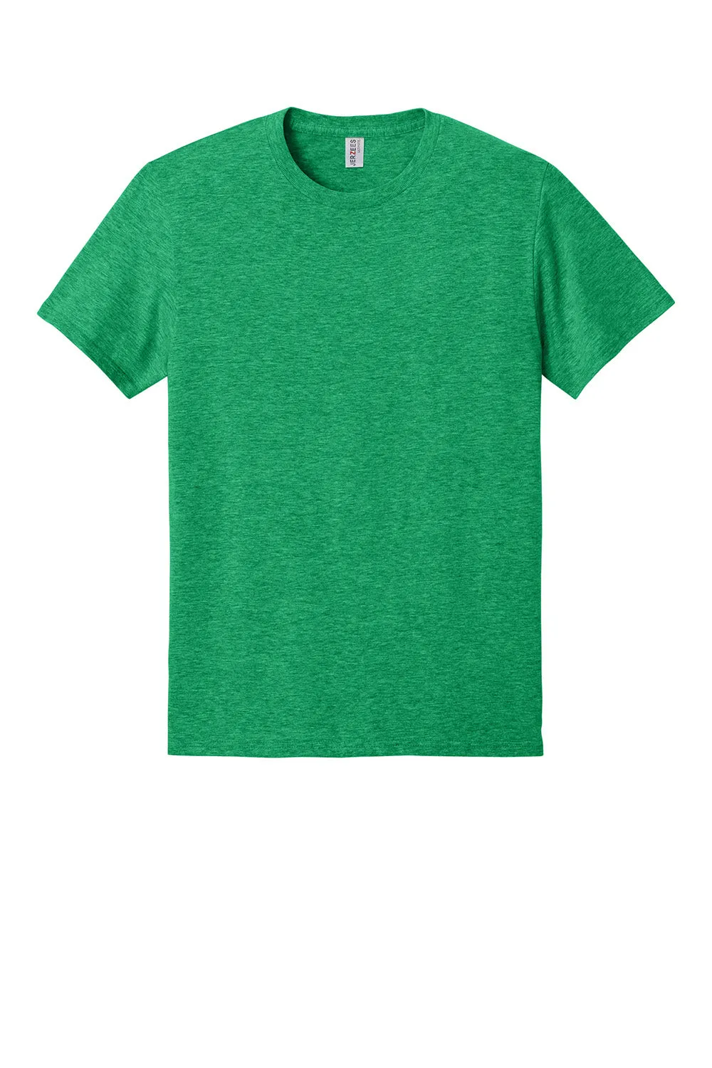 Jerzees Mens Ultimate Short Sleeve Crewneck T-Shirt - Heather Retro Green