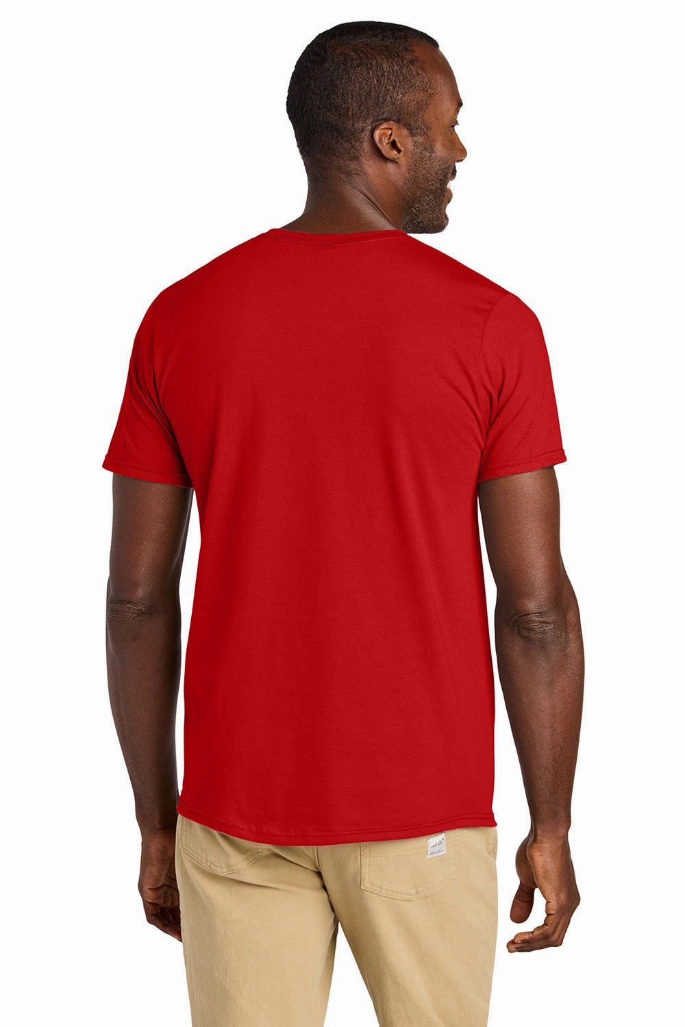 Jerzees Mens Classics Short Sleeve Crewneck T-Shirt - Fiery Red