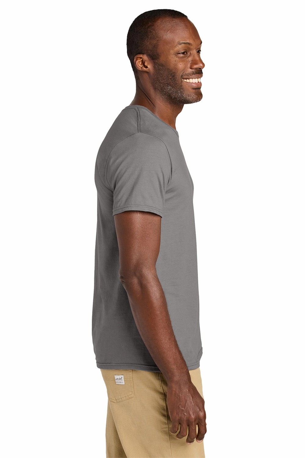 Jerzees Mens Classics Short Sleeve Crewneck T-Shirt - Rock Grey