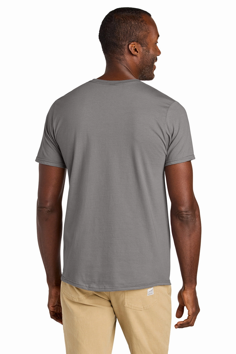 Jerzees Mens Classics Short Sleeve Crewneck T-Shirt - Rock Grey