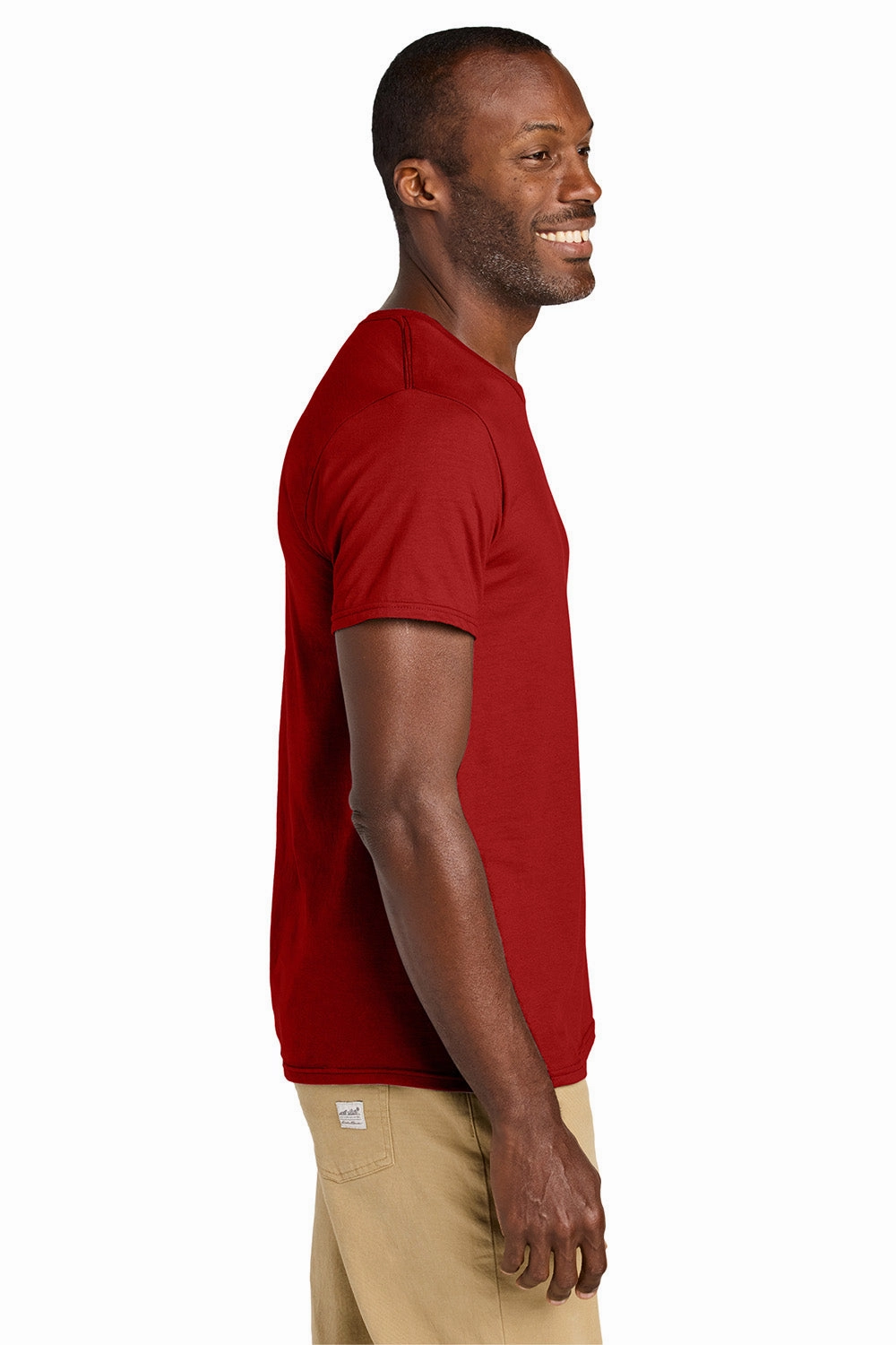 Jerzees Mens Classics Short Sleeve Crewneck T-Shirt - True Red