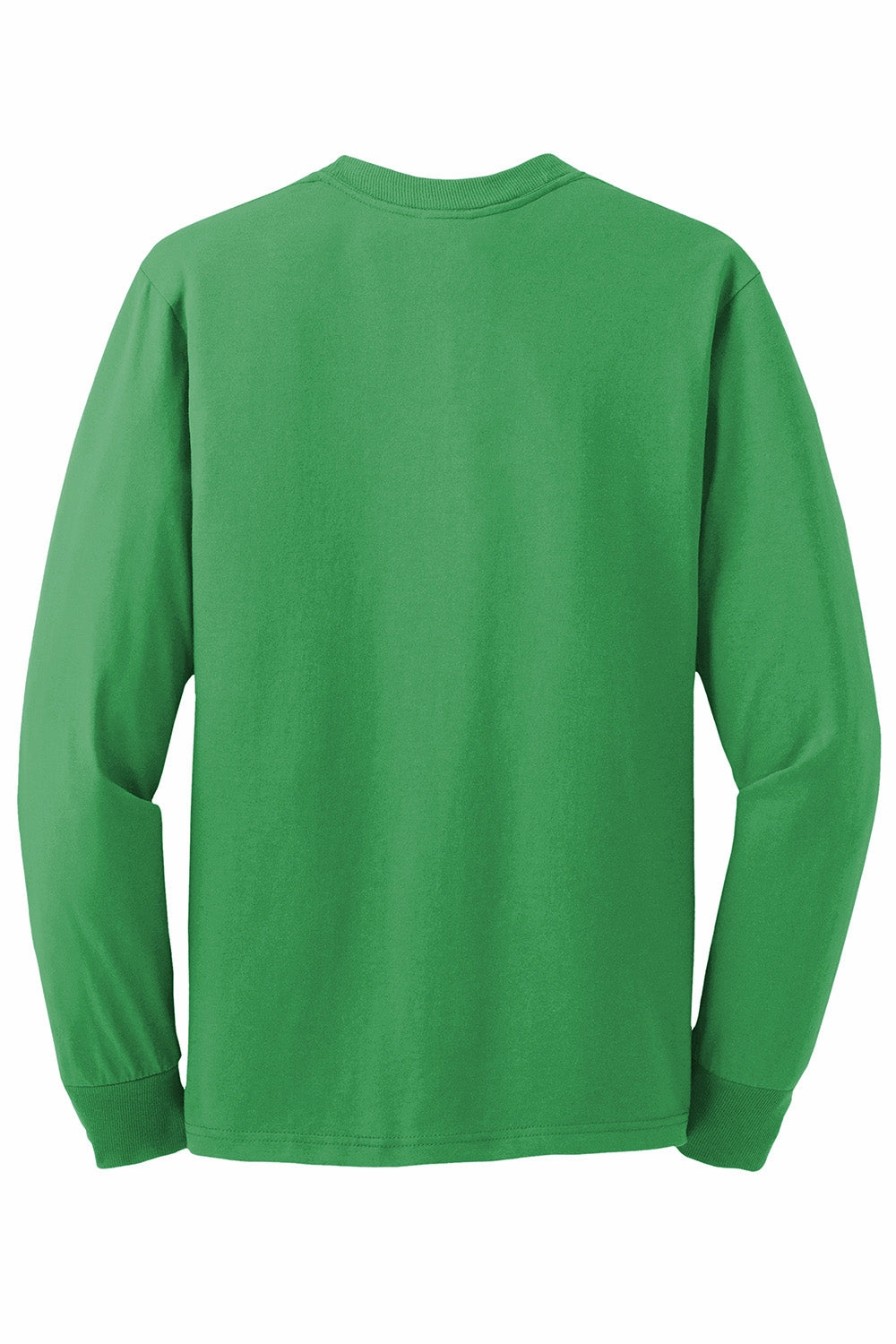 Jerzees Mens Dri-Power Moisture Wicking Long Sleeve Crewneck T-Shirt - Kelly Green