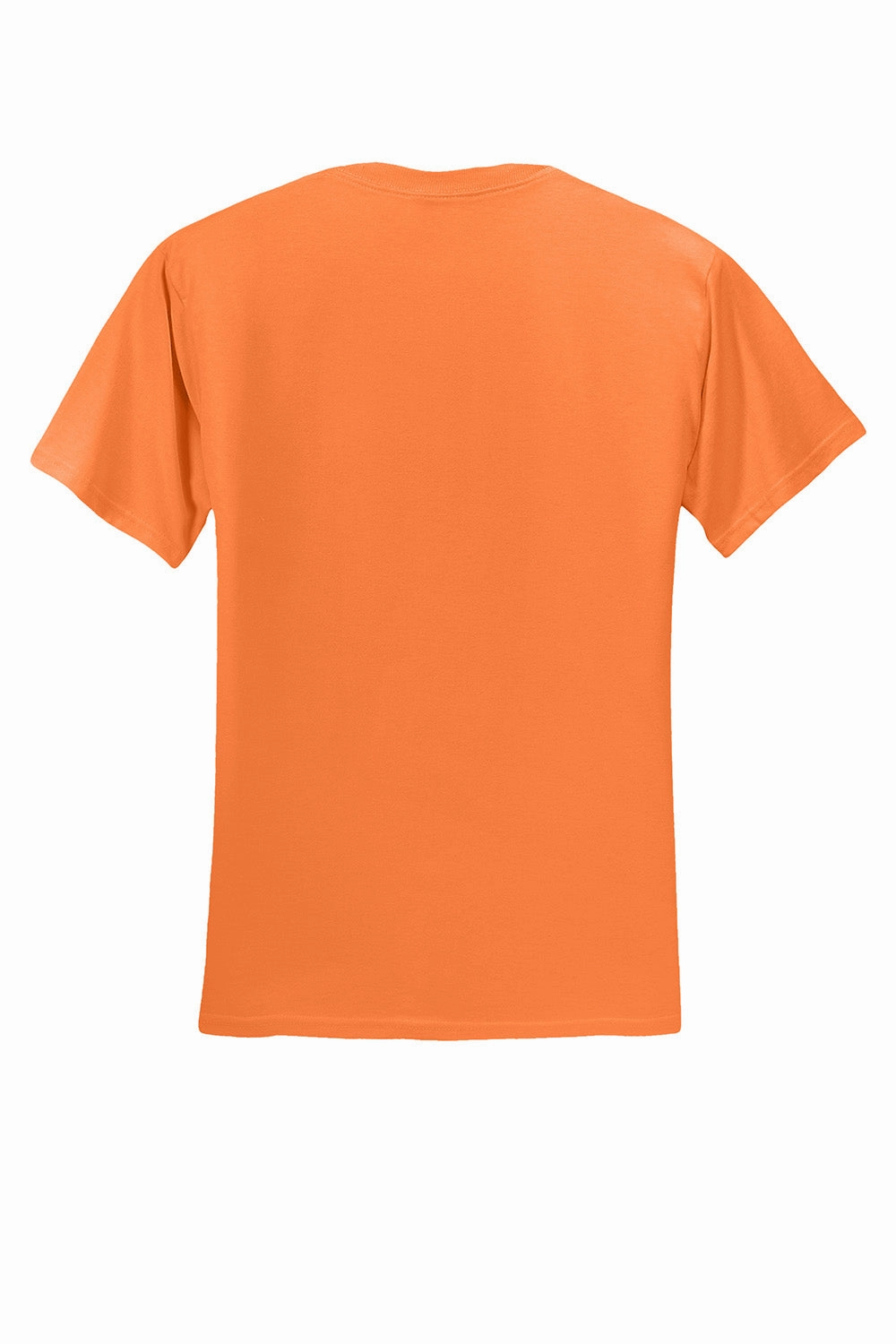 Jerzees Mens Dri-Power Moisture Wicking Short Sleeve Crewneck T-Shirt - Safety Orange