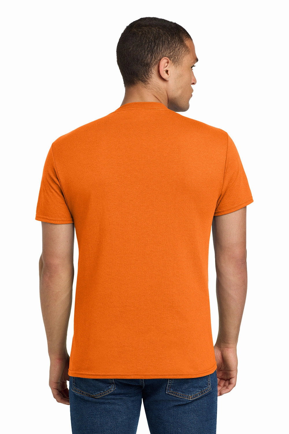 Jerzees Mens Dri-Power Moisture Wicking Short Sleeve Crewneck T-Shirt - Tennessee Orange