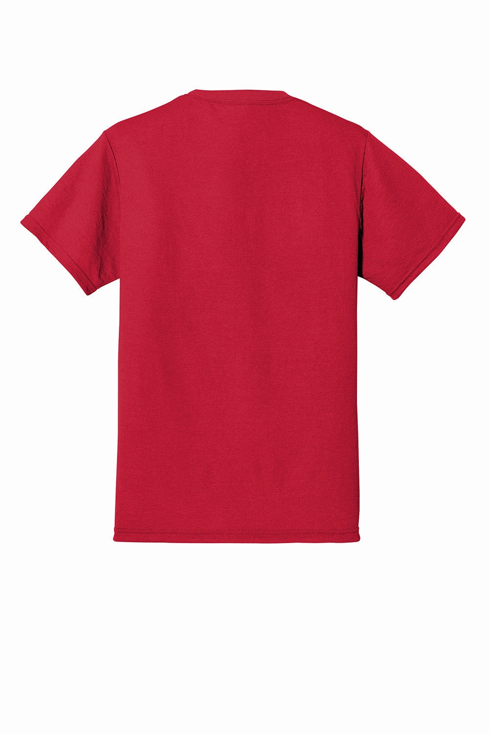 Jerzees Mens Dri-Power Moisture Wicking Short Sleeve Crewneck T-Shirt - True Red