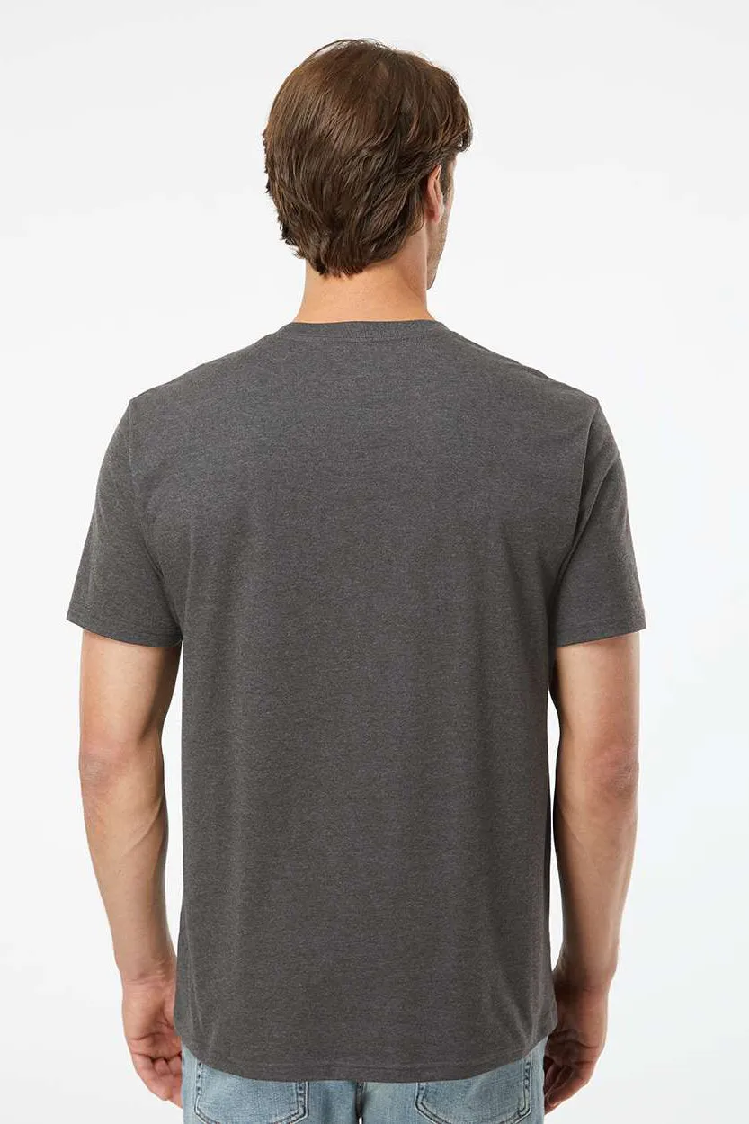 Kastlfel Mens Recycled Soft Short Sleeve Crewneck T-Shirt - Carbon Grey