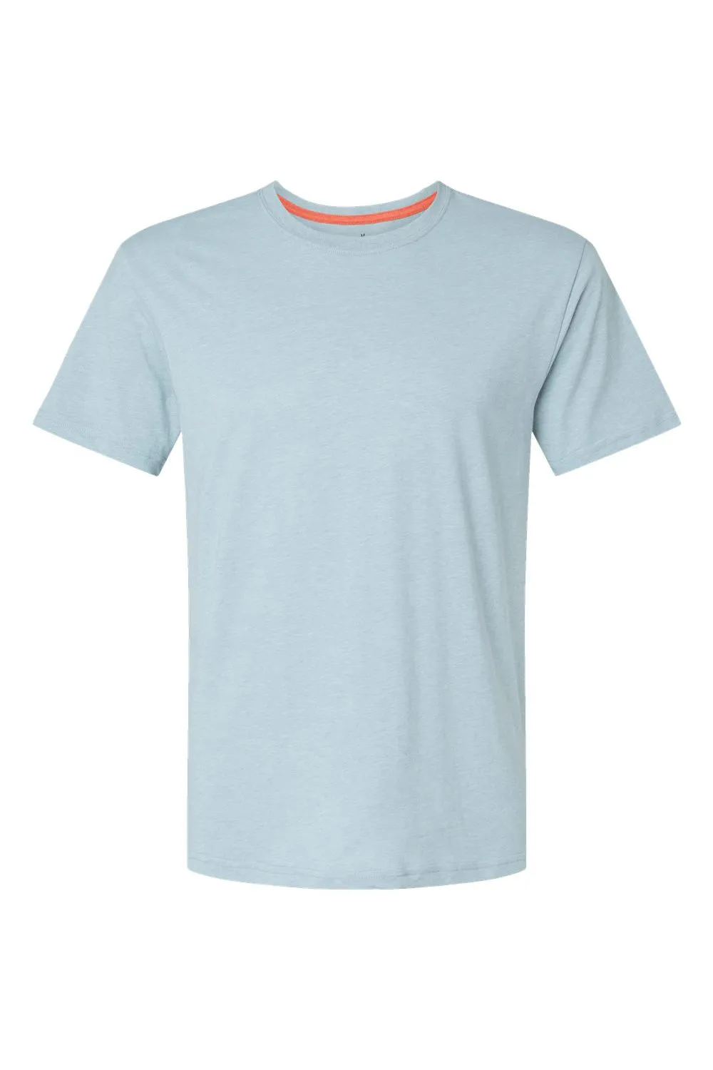 Kastlfel Mens Recycled Soft Short Sleeve Crewneck T-Shirt - Ice Blue