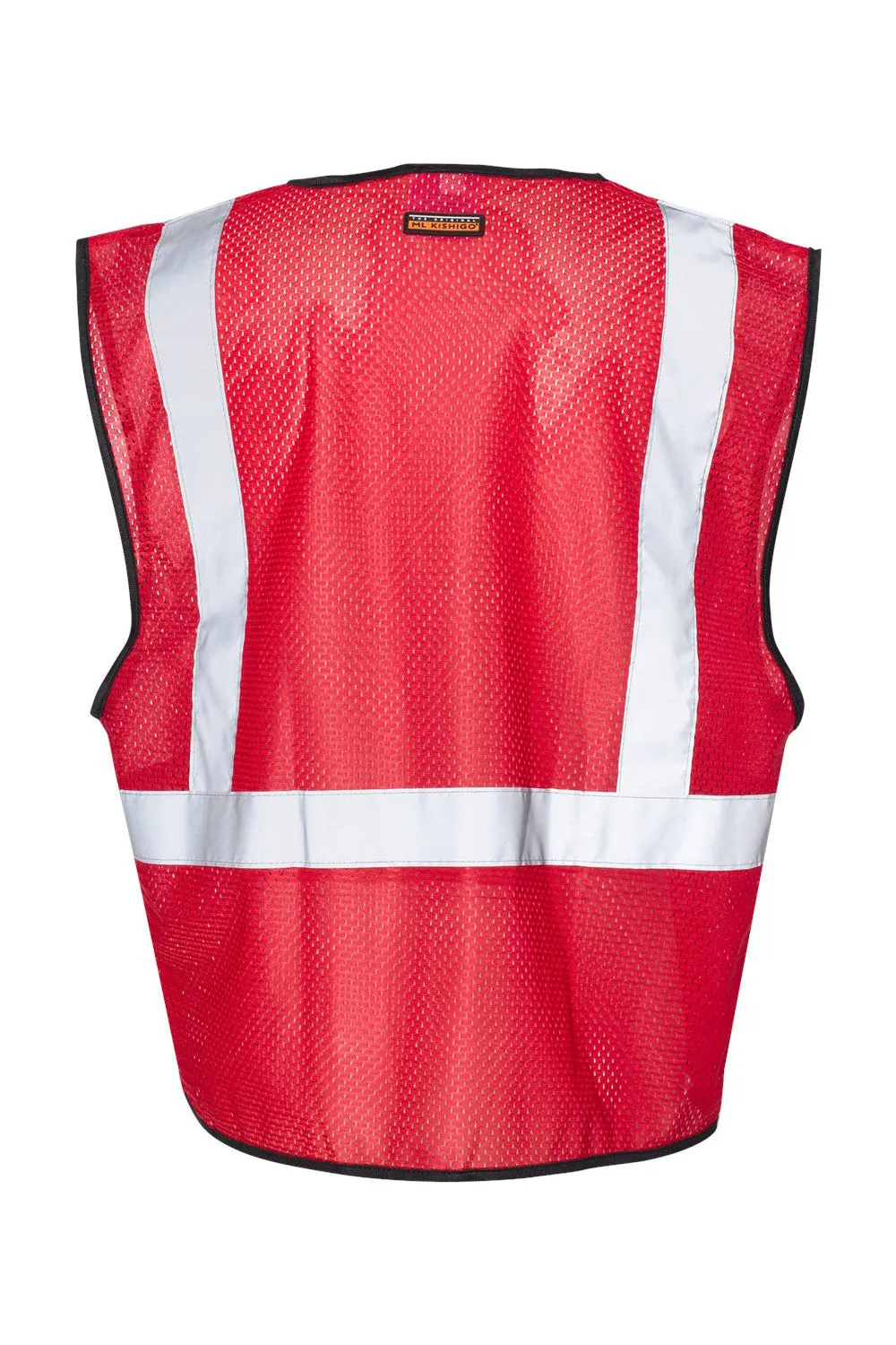 Kishigo Mens EV Series Enhanced Visibility Non-ANSI Vest - Red