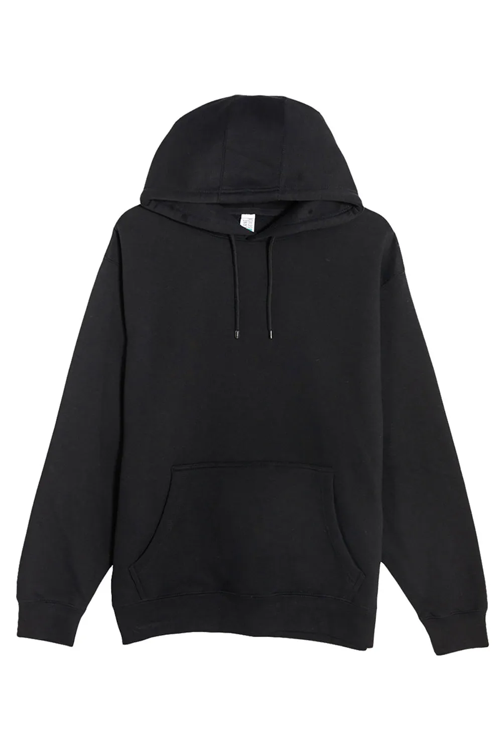 Lane Seven Mens Premium Hooded Sweatshirt Hoodie w/ Pouch Pocket - Black