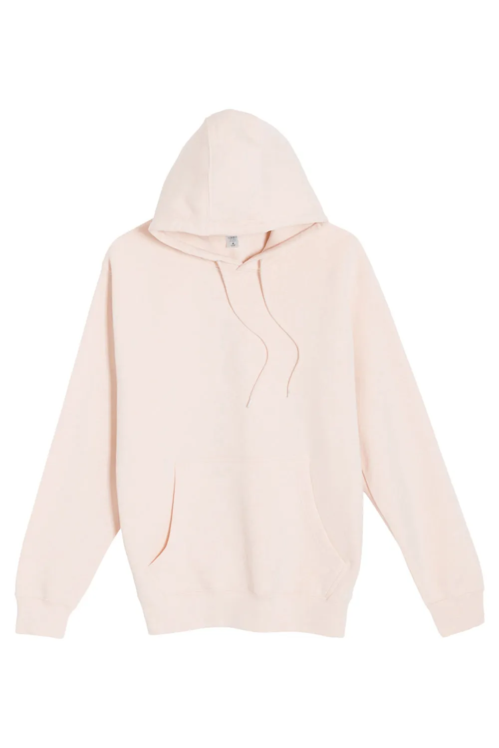 Lane Seven Mens Premium Hooded Sweatshirt Hoodie w/ Pouch Pocket - Pale Pink