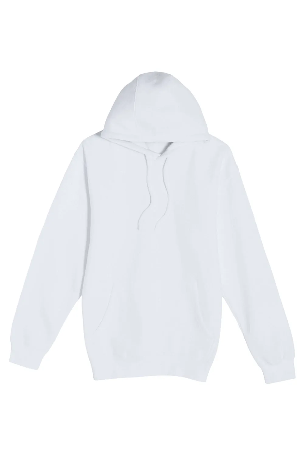 Lane Seven Mens Premium Hooded Sweatshirt Hoodie w/ Pouch Pocket - White