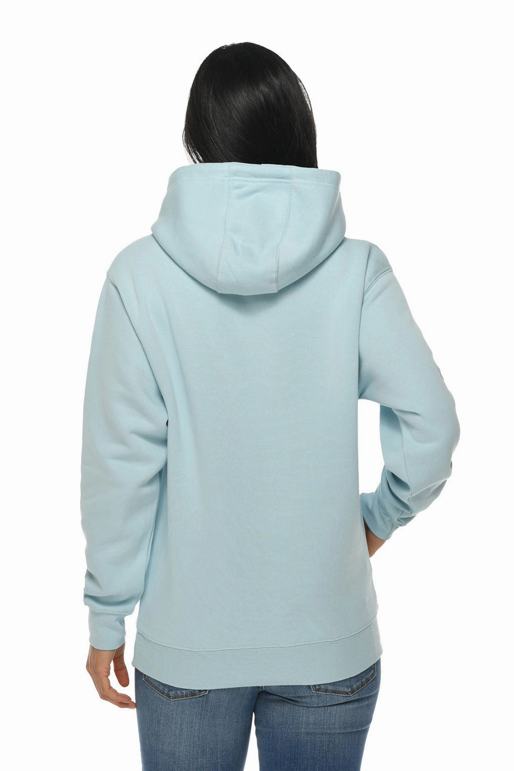 Lane Seven Mens Premium Hooded Sweatshirt Hoodie w/ Pouch Pocket - Mist Blue