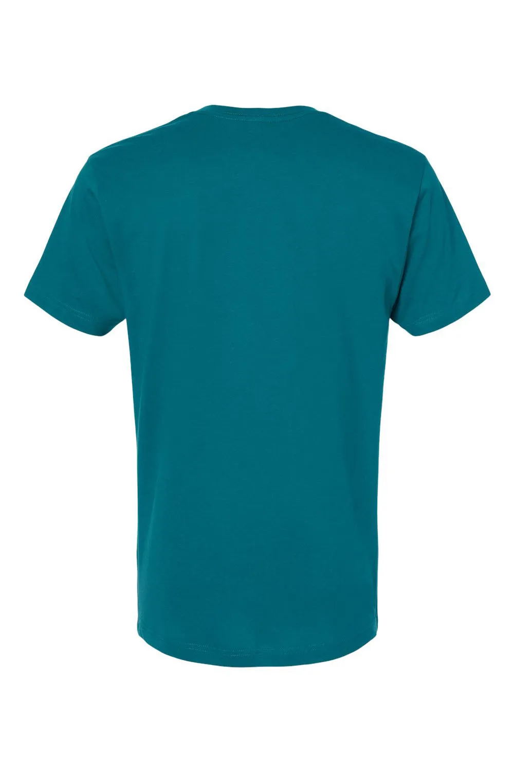 LAT Mens Fine Jersey Short Sleeve Crewneck T-Shirt - Oceanside Blue