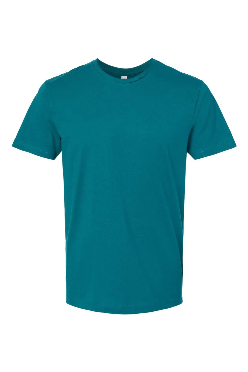 LAT Mens Fine Jersey Short Sleeve Crewneck T-Shirt - Oceanside Blue