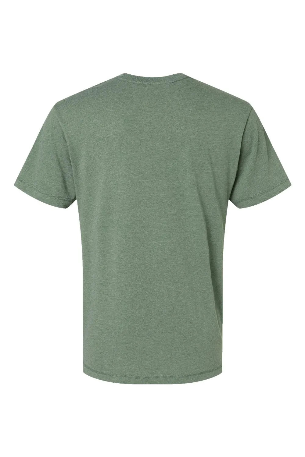 LAT Mens Vintage Wash Short Sleeve Crewneck T-Shirt - Basil Green